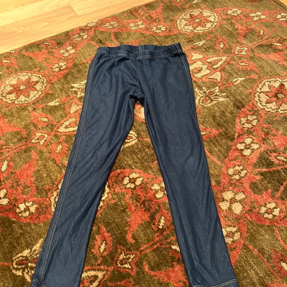 Girls XL 14 Jeggings faux jeans